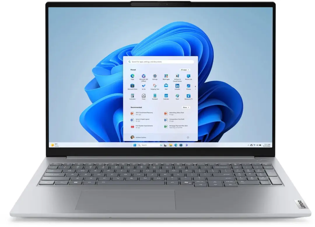 Lenovo ThinkBook 16 G8 IAL Intel Core Ultra 5 135H Laptop 40,6 cm (16) WUXGA 16