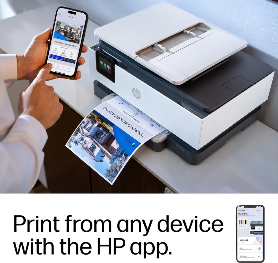HP OfficeJet Pro 8122 C2VJ9B Printer - Grijs - afbeelding 2 van 6