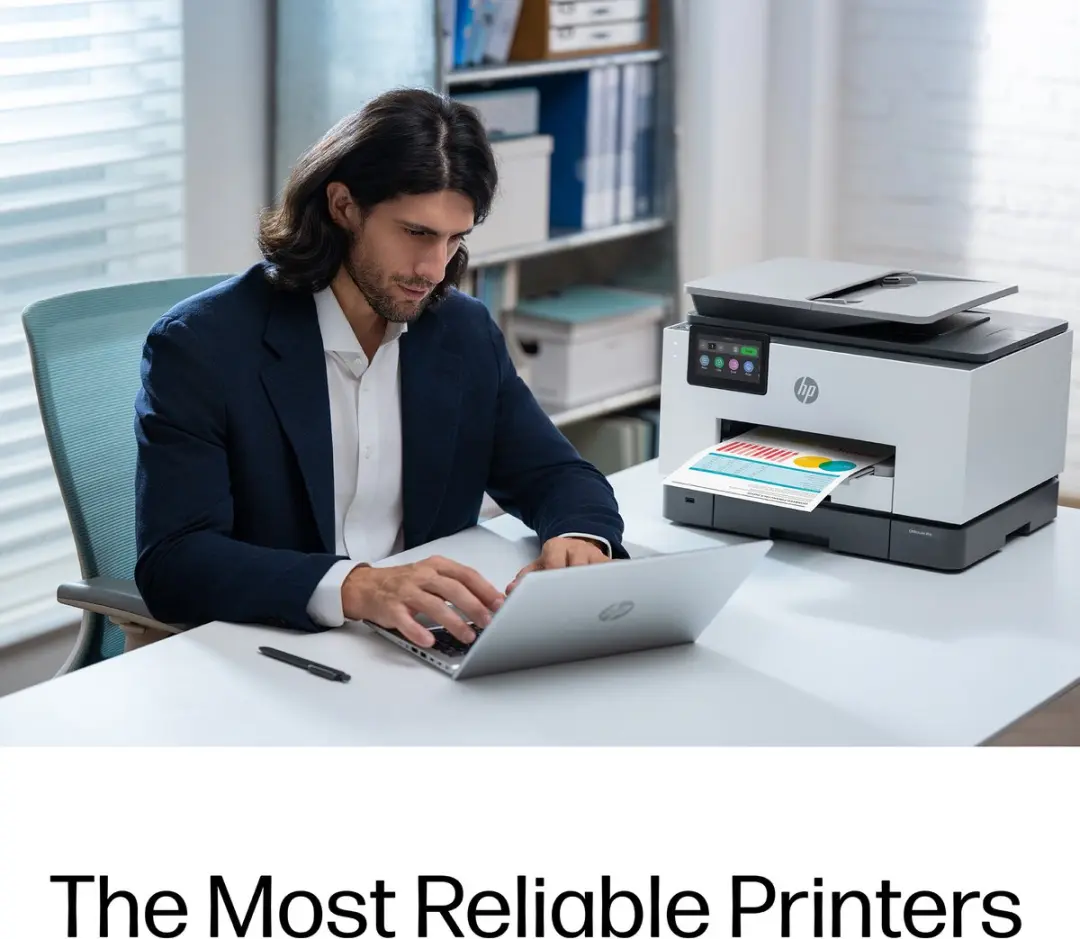 HP OfficeJet Pro 9132 C2WM1B All-in-One Printer - Grijs - afbeelding 2 van 6