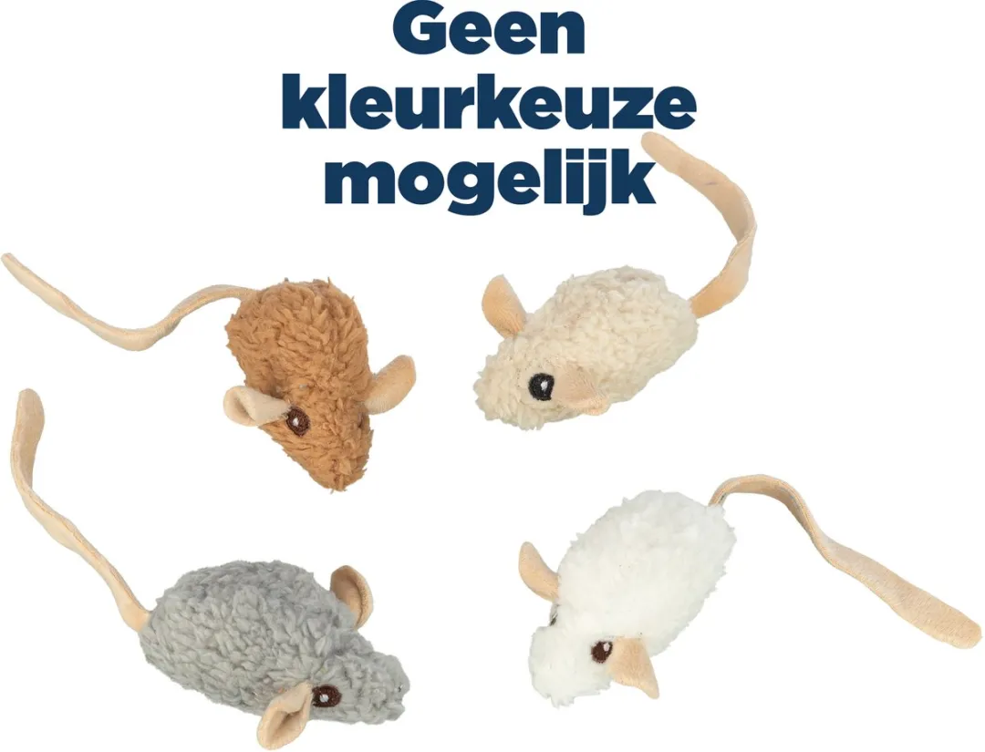 Trixie Pluche Muis met Catnip