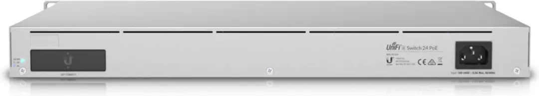 Ubiquiti USW-ENTERPRISE-24-POE Netwerkswitch - Zilver - afbeelding 5 van 6