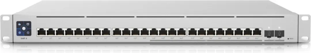 Ubiquiti USW-ENTERPRISE-24-POE Netwerkswitch - Zilver - afbeelding 2 van 6