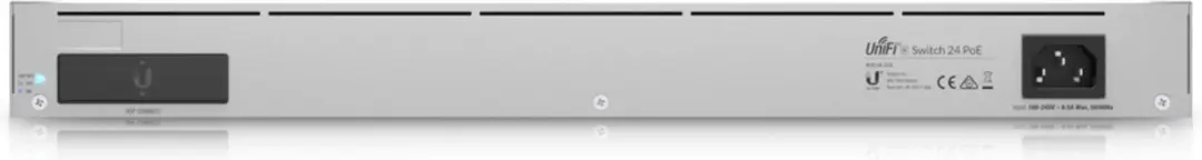Ubiquiti USW-ENTERPRISE-24-POE Netwerkswitch - Zilver - afbeelding 4 van 6