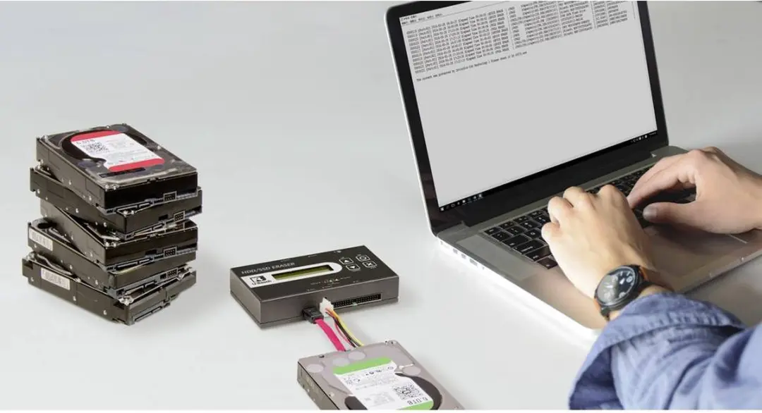 Renkforce TP100 Evidence Eraser HDD-wisser - SATA, IDE - afbeelding 3 van 6