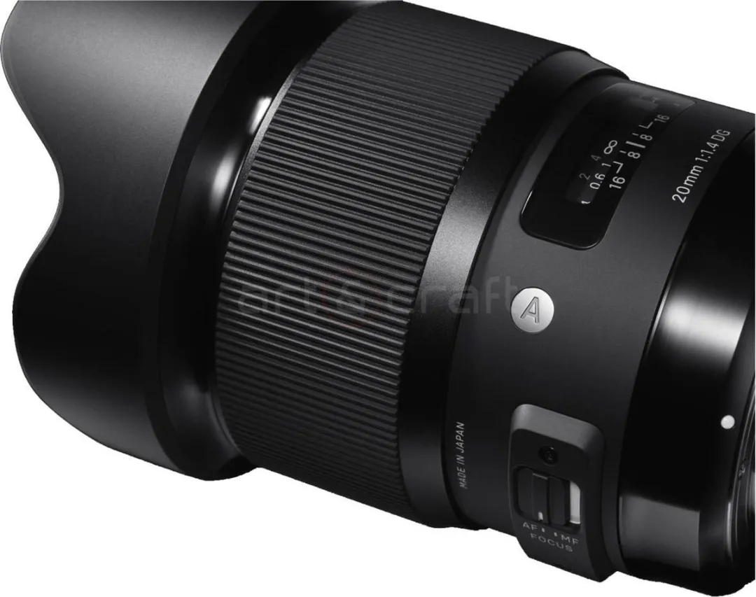 Sigma 20mm F1.4 DG HSM Art Nikon F-mount - Camera lens