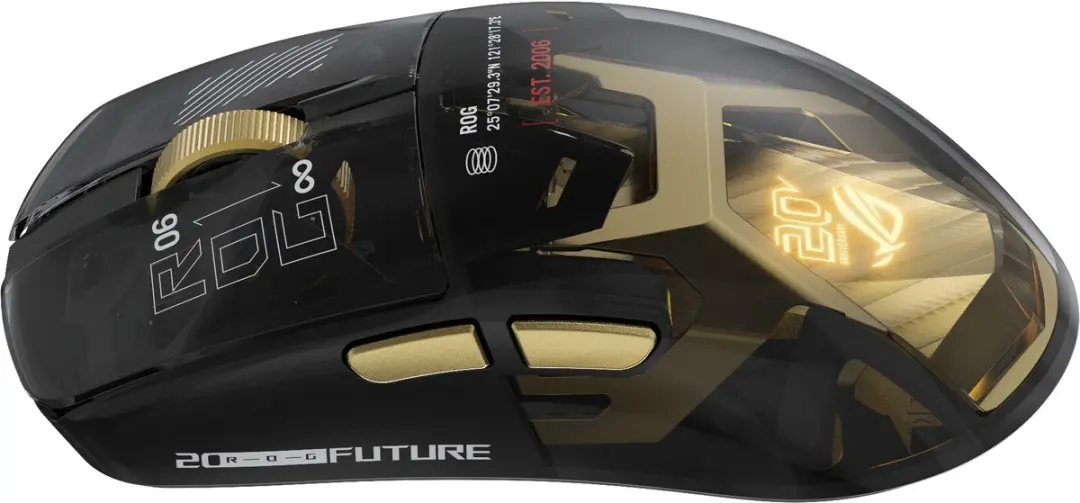 ASUS ROG Harpe II Extreme Edition 20 90MP04Q0-BMUA00 Gaming Muis - afbeelding 4 van 6
