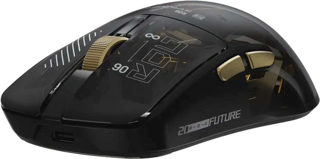 ASUS ROG Harpe II Extreme Edition 20 90MP04Q0-BMUA00 Gaming Muis - afbeelding 3 van 6