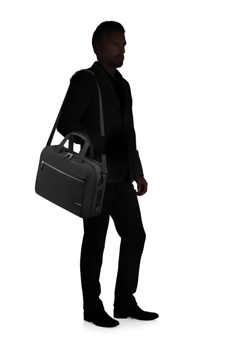 Samsonite Litepoint Laptoptas 15.6 inch - Zwart - afbeelding 4 van 6