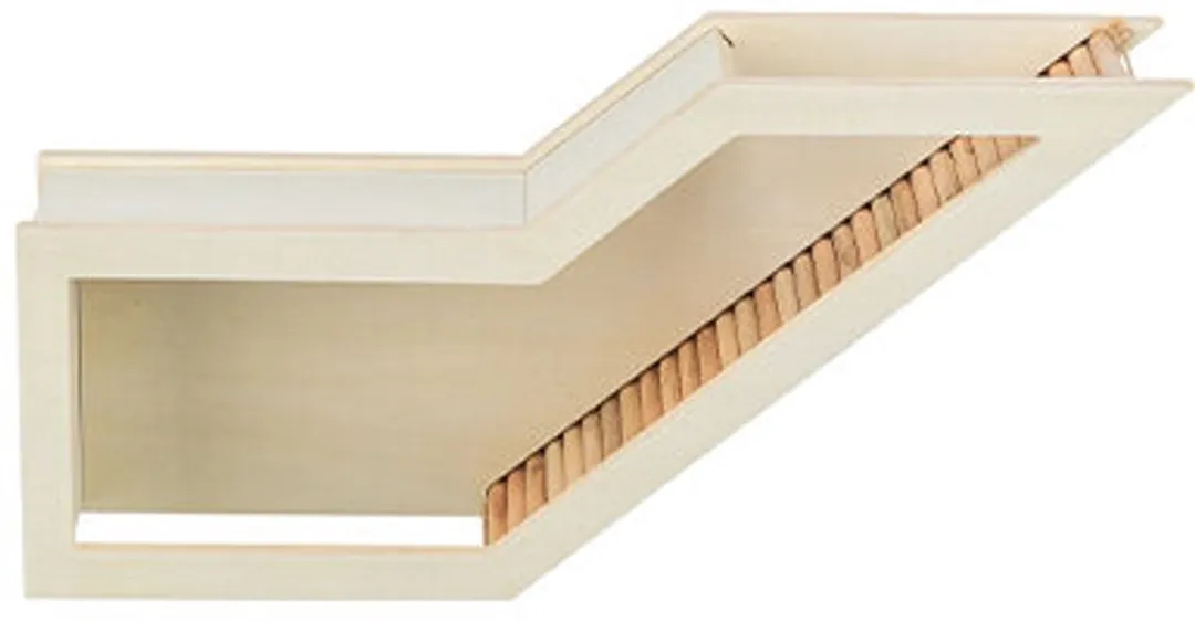 Trixie Observatiebox met Tunnel Muis/Hamster - Onbehandeld Hout 36x17cm