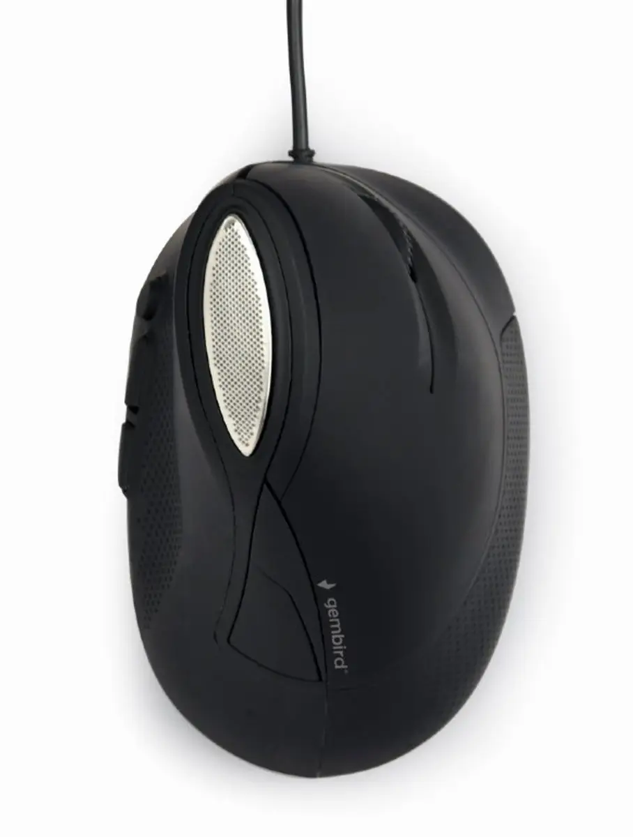 Gembird 6-knops ergonomische optische muis, spacegrey