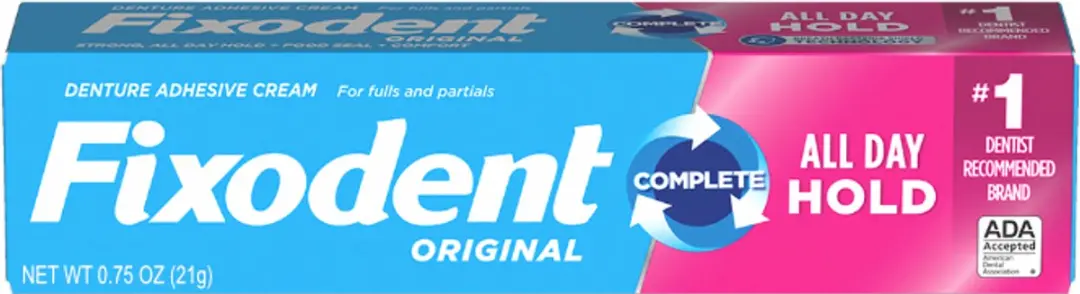Fixodent Kunstgebit Hechting