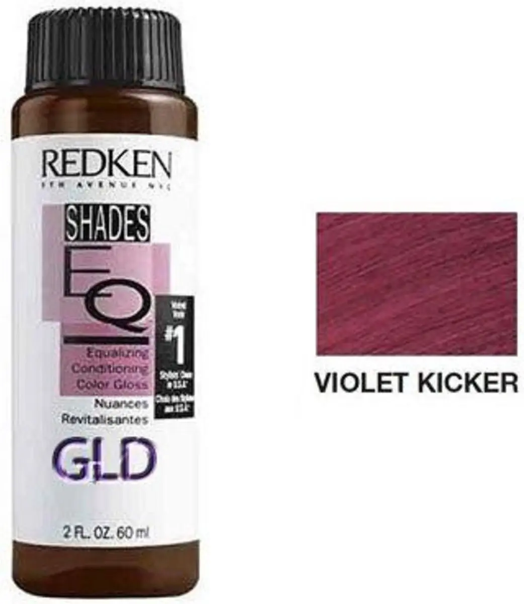 Redken Shades EQ Gloss Violet Kicker Haarverf 60ml - afbeelding 2 van 3