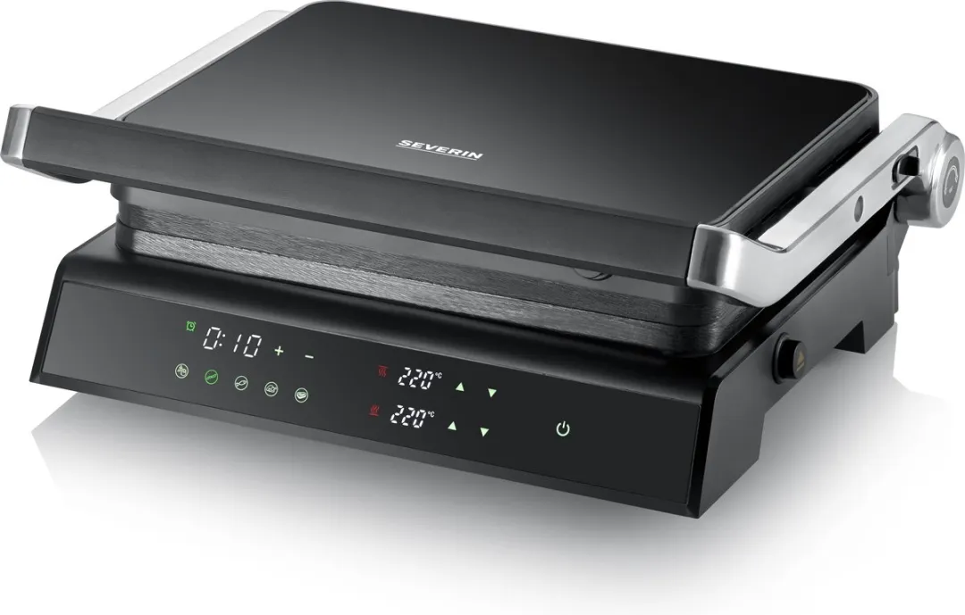 Severin KG 2399 Contactgrill 1800W - 2 Platen - Zwart