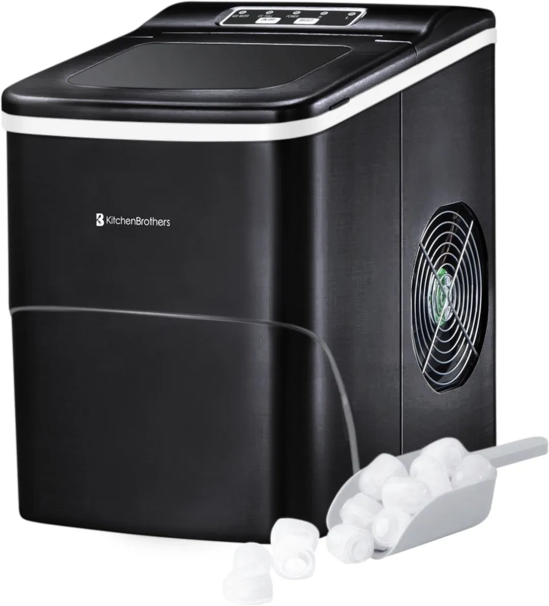 KitchenBrothers KB719 IJsblokjesmachine 12kg/24u
