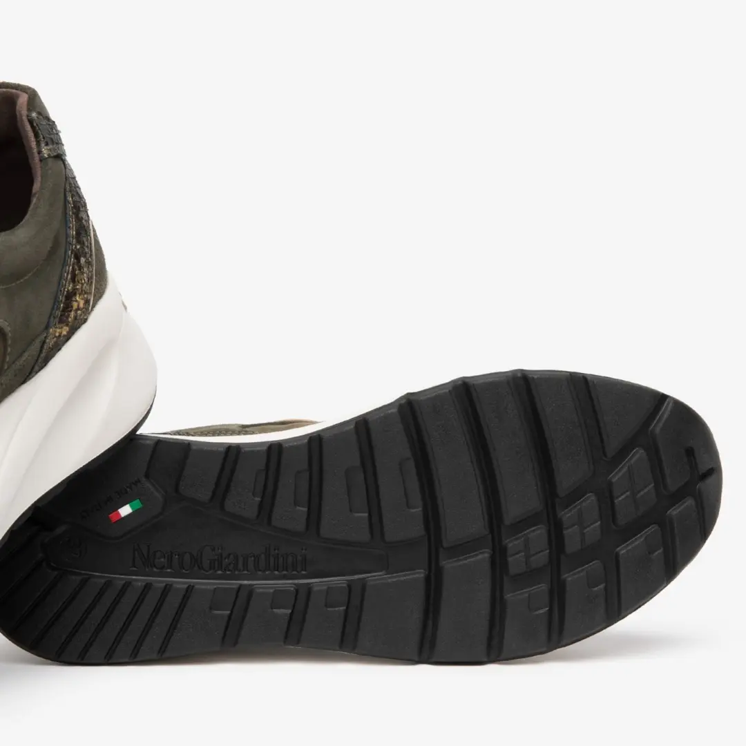 Sneaker Nerogiardini Colorado T.Zoro Felix Goud T.Glans Platina 6074 P
