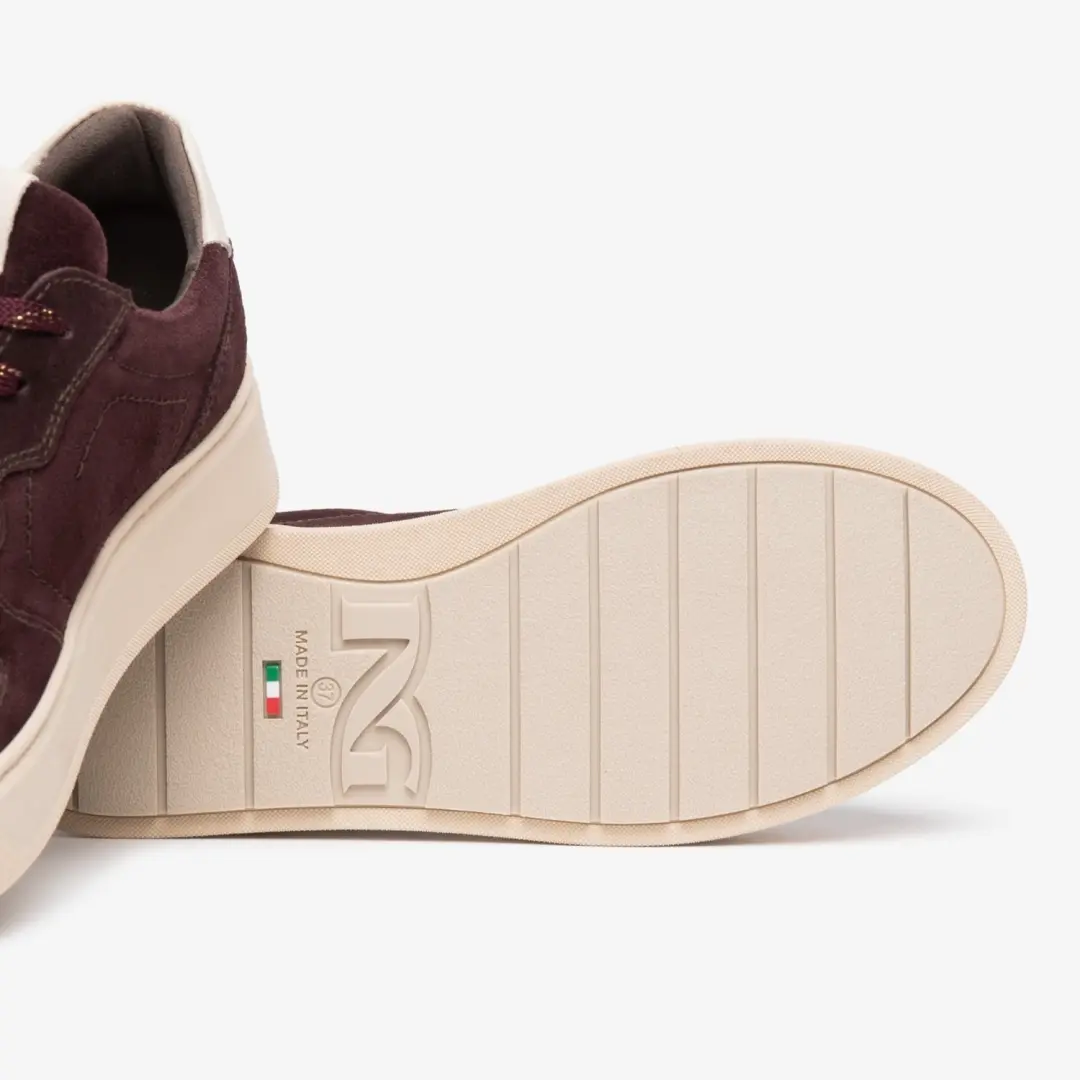 Nerogiardini Sneaker Velour Velvet Milk 1039 Tr Gonzaga 8004 Sabb