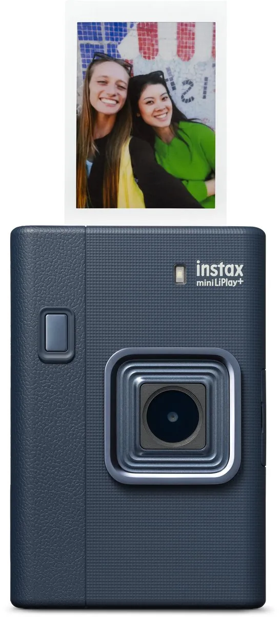 FUJIFILM instax mini LiPlay+ Instant Camera - Midnight Blue