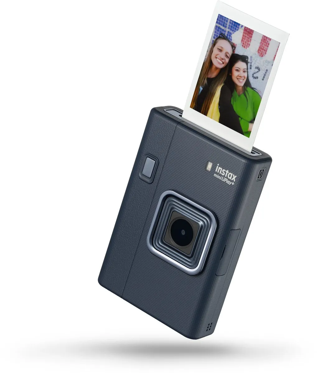 FUJIFILM instax mini LiPlay+ Instant Camera - Midnight Blue
