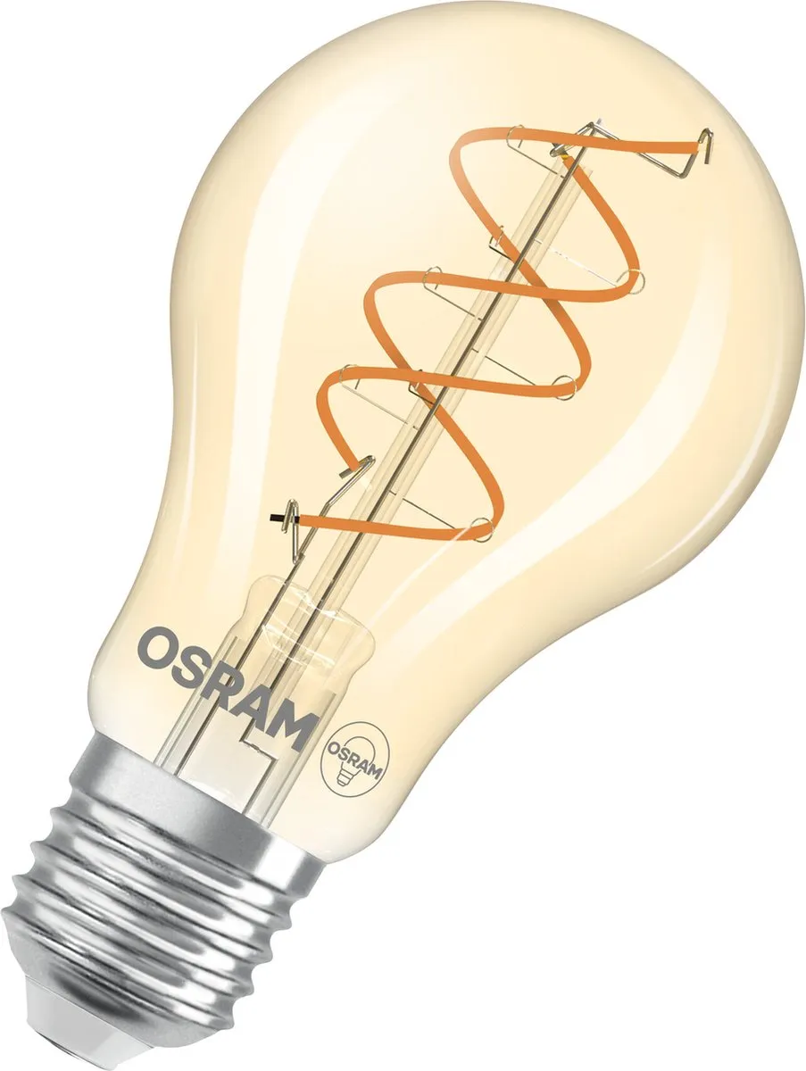 Osram Vintage 1906 LED Classic Slim E27 8W - 806lm Warm Wit Goud