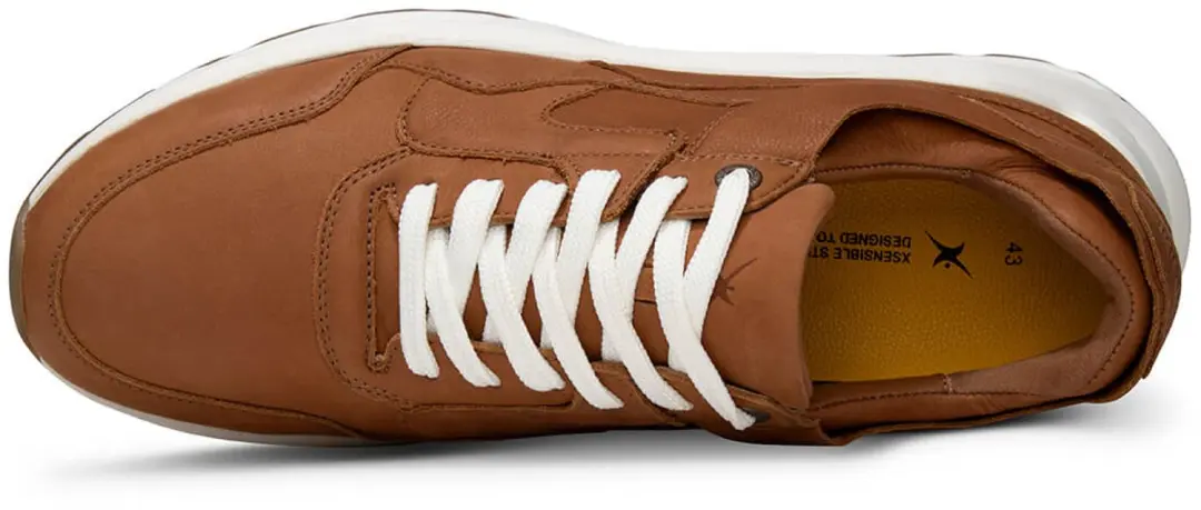 Xsensible Golden Gate Heren Sneakers Cognac - afbeelding 4 van 5