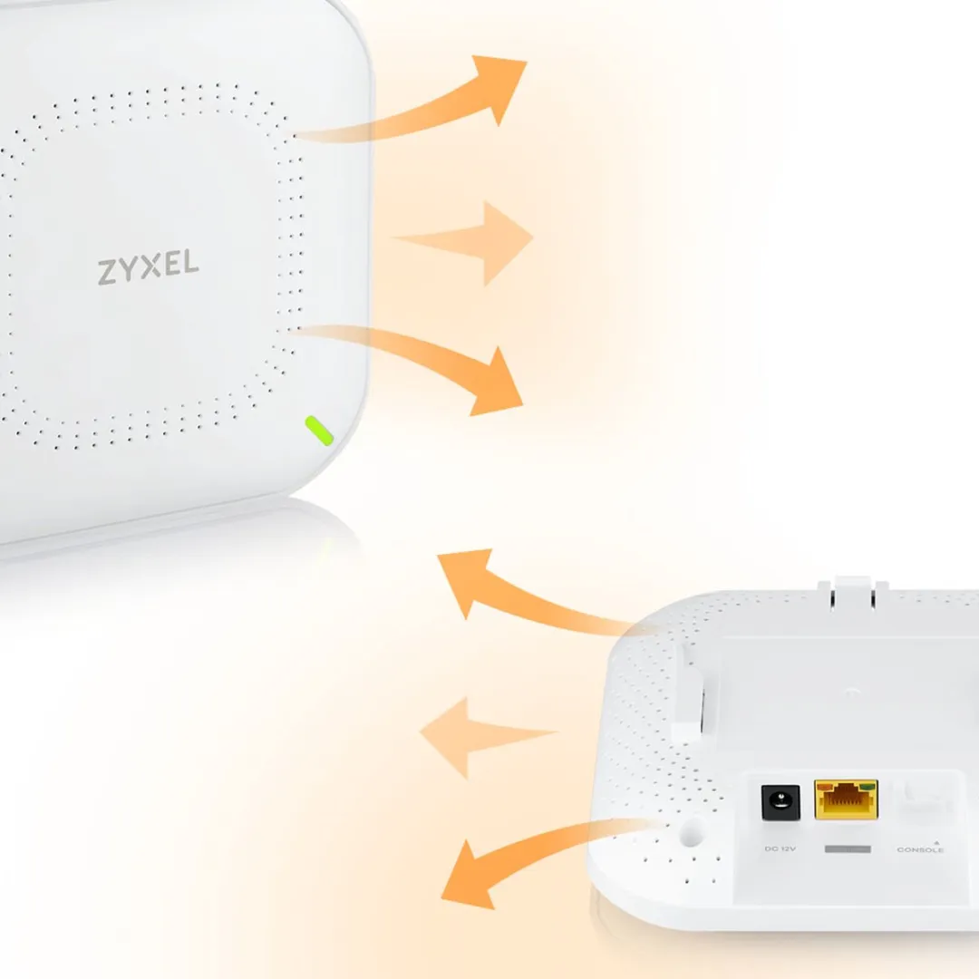 Zyxel NWA50AX WiFi 6 Access Point - 1775 Mbit/s - Zwart