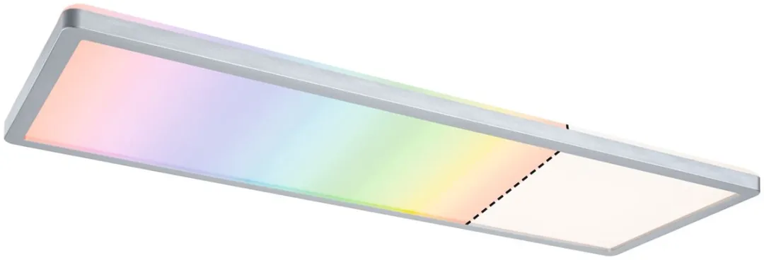 Paulmann Atria Shine LED-paneel 20W RGBW 580x200mm - Chroom mat