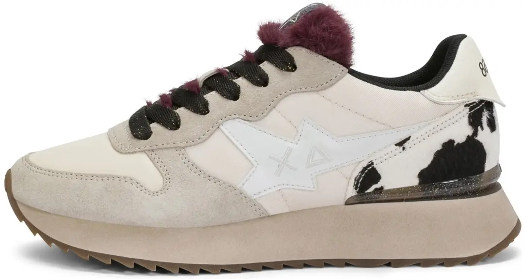 Sun68 Stargirl Sneaker Met Dierenprint