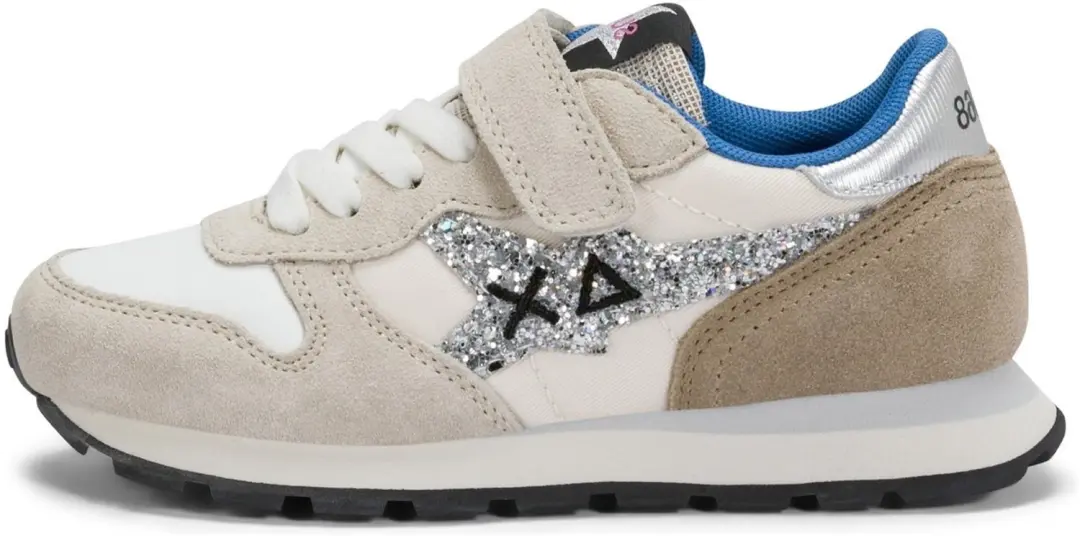 Sun68 Stargirl Sneaker Met Glitterlogo Voor Meisjes (Kid)