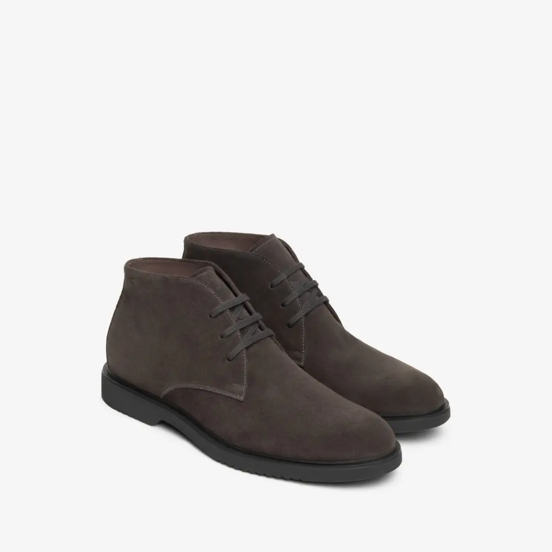 Sneakers Nerogiardini Velour Pu.Gubbio L18325 Zwart