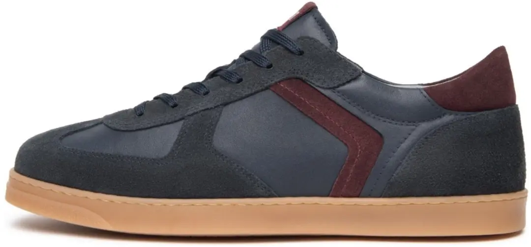 Sneaker Nerogiardini Arold Kleur 139 Sauvage Velour Bordeaux Tr Gruaro 118