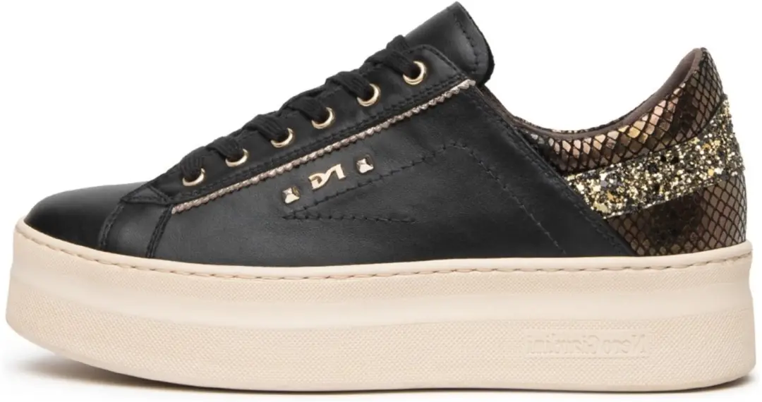 Nerogiardini Sneaker Guanto Turandot Potting Soi T.Glitter Gr.Top Sab E
