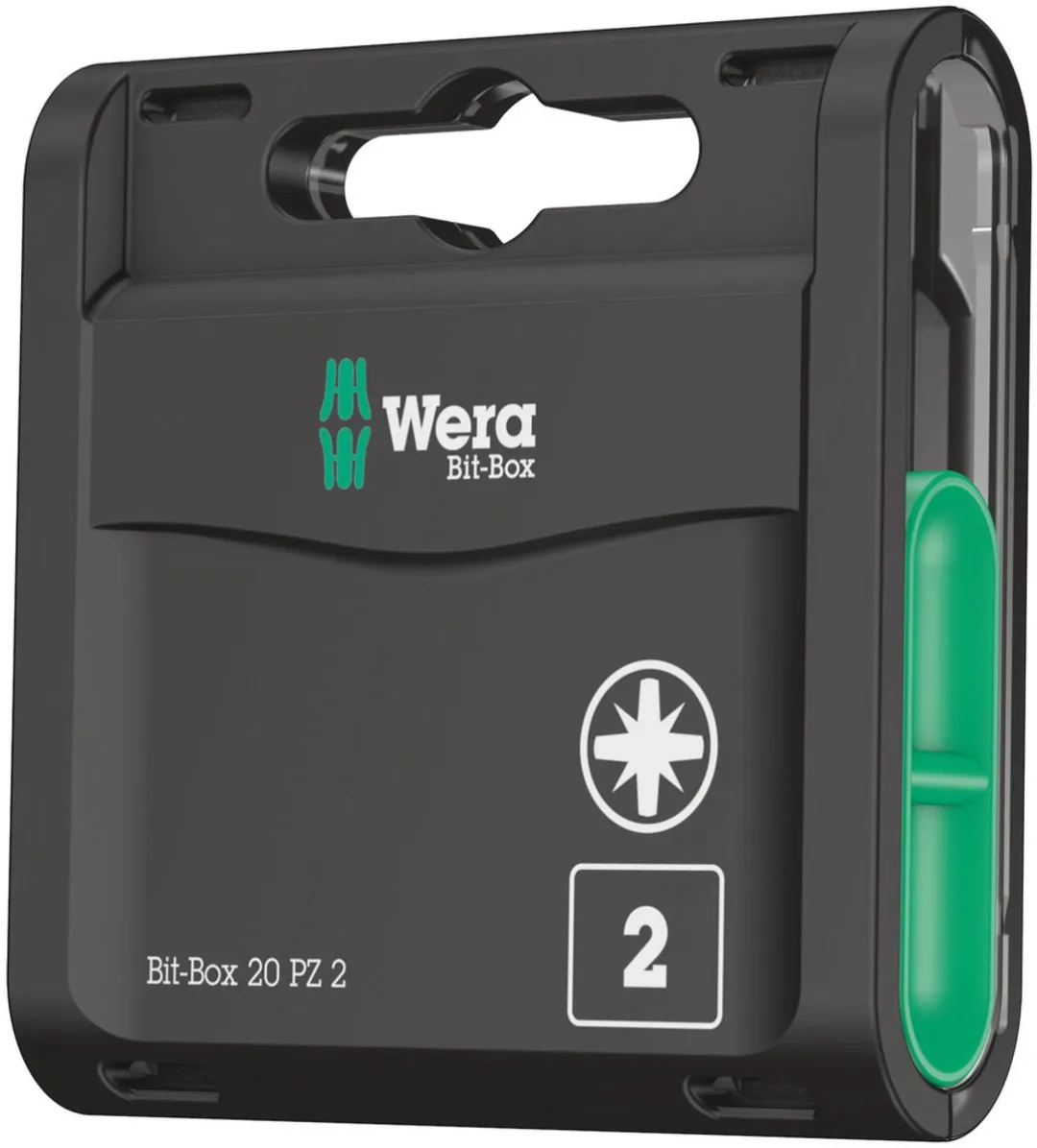 Wera 05057760001 Bit-Box Pozidriv PZ2