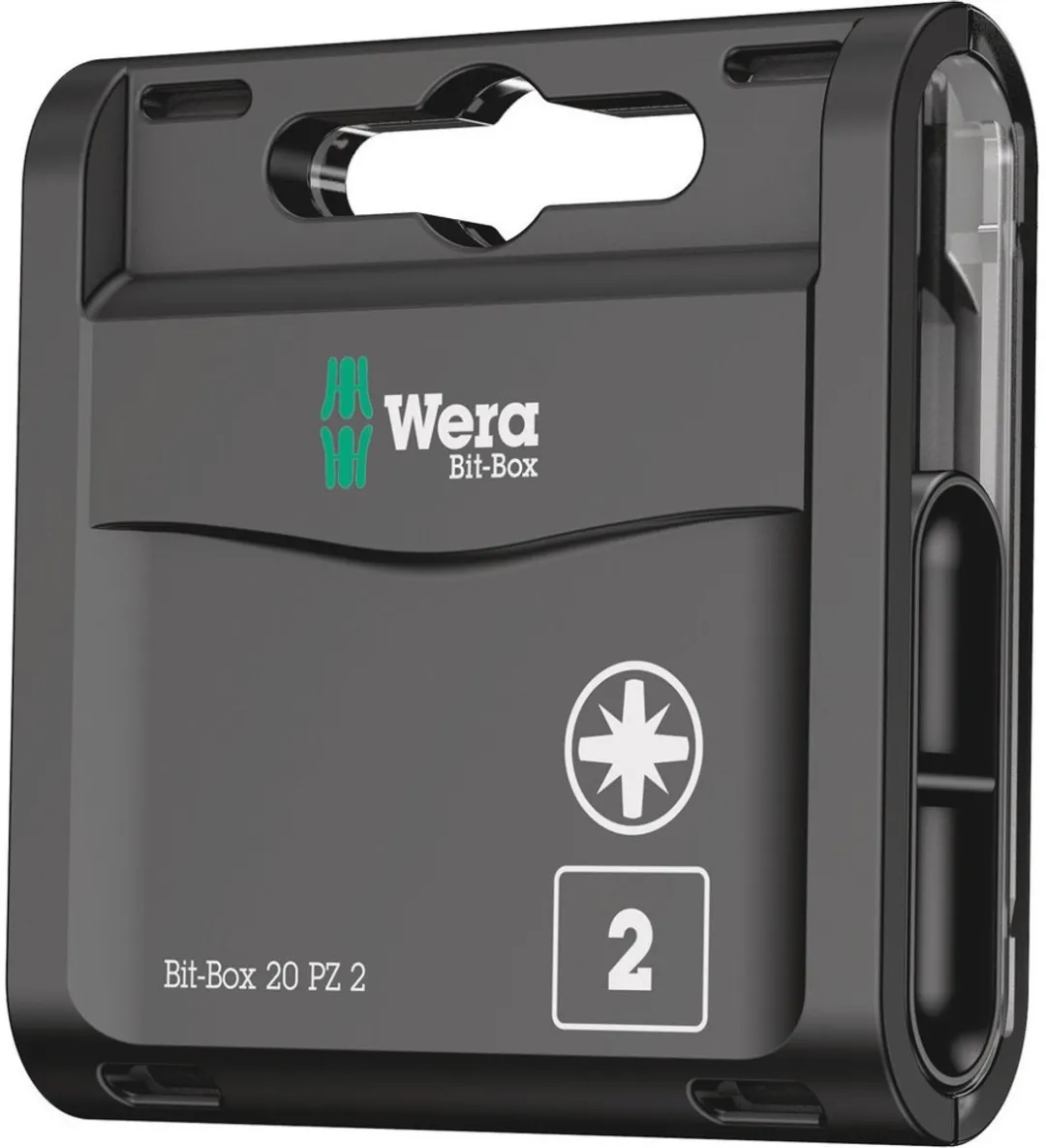 Wera 05057760001 Bit-Box Pozidriv PZ2 - 20-delig - afbeelding 6 van 6