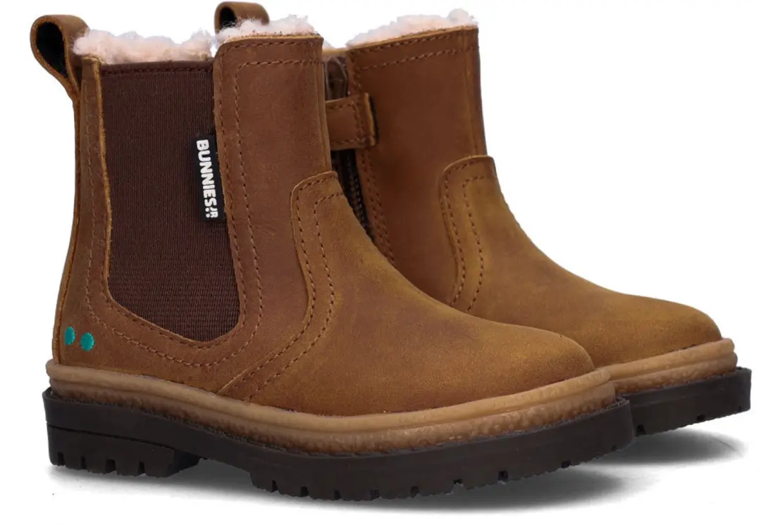 TOBY TRAIL Jongens Chelsea Laarzen Cognac