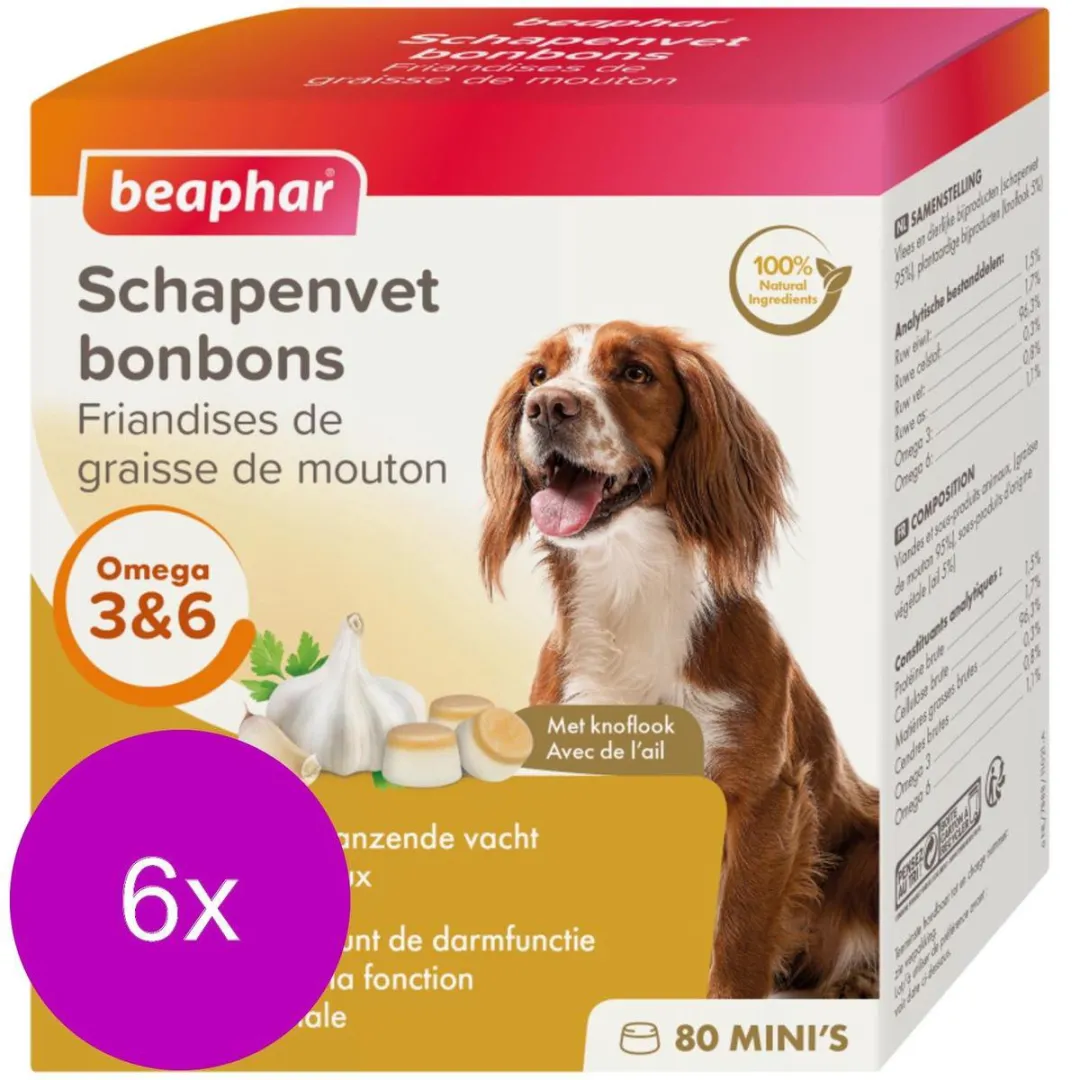 Beaphar Schapenvetbonbons Knoflook - 245g - afbeelding 6 van 6