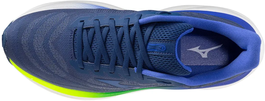 Mizuno Wave Sky 9 Heren Hardloopschoenen - Blauw - afbeelding 3 van 5