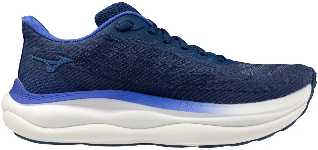 Mizuno Wave Sky 9 Heren Hardloopschoenen - Blauw - afbeelding 5 van 5