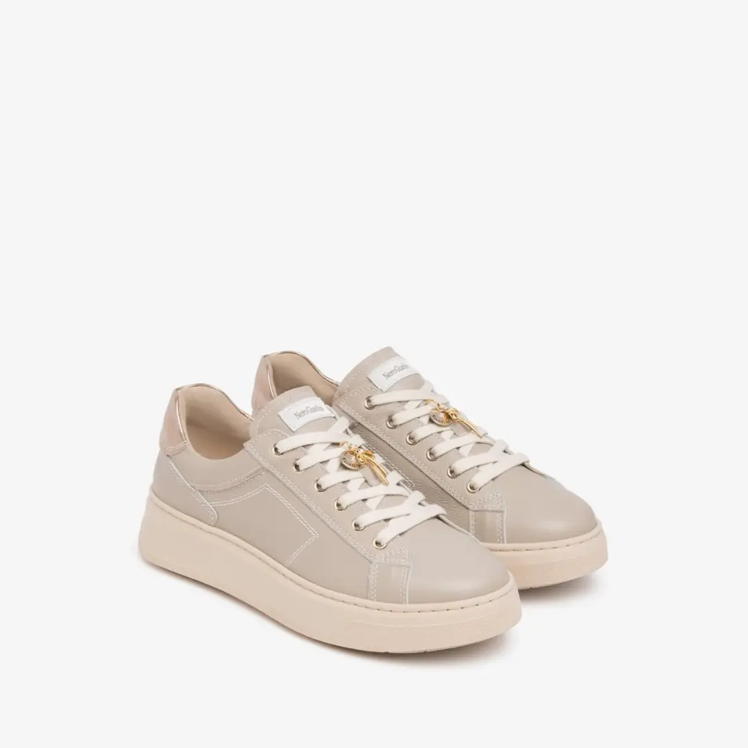 Sneaker Nerogiardini Cairo Lunare Tortora Tr Gonzaga 8004 Sabb