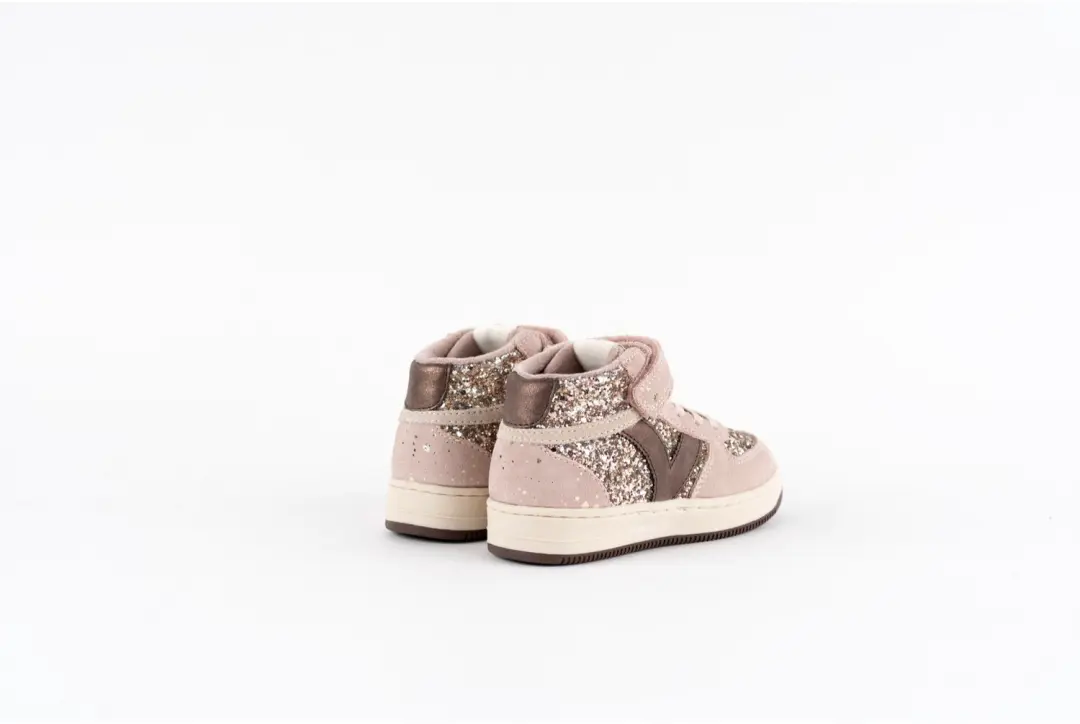Victoria Tiempo Klittenband & Glitterelastiek Sneaker - Kinderen - afbeelding 5 van 6
