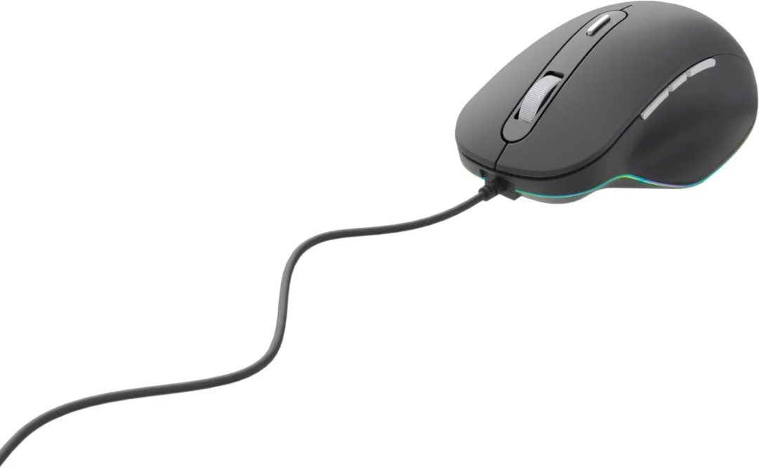 Gembird MUS-6B-02 Muis - 6 Knoppen - 3600 DPI - Zwart