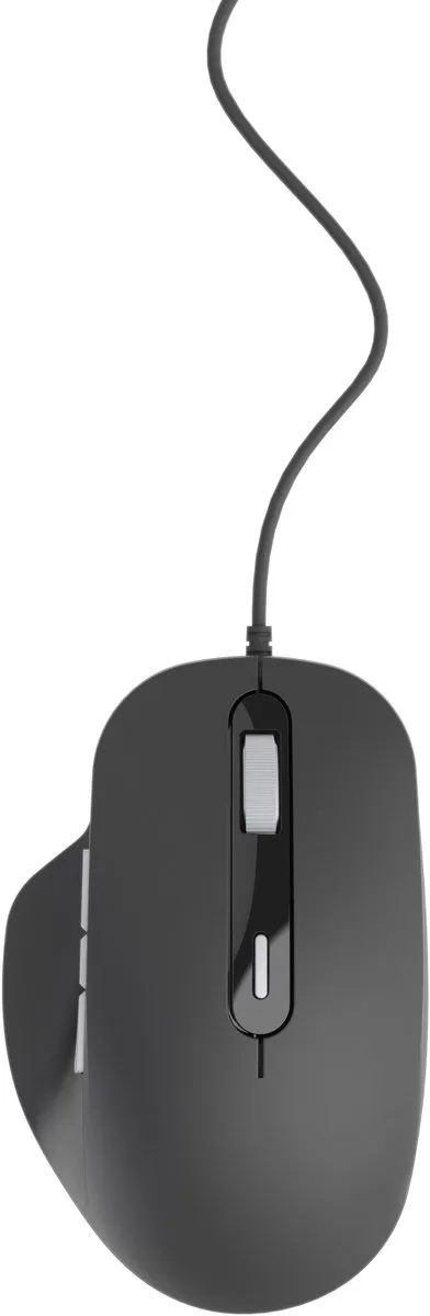 Gembird MUS-6B-02 Muis - 6 Knoppen - 3600 DPI - Zwart