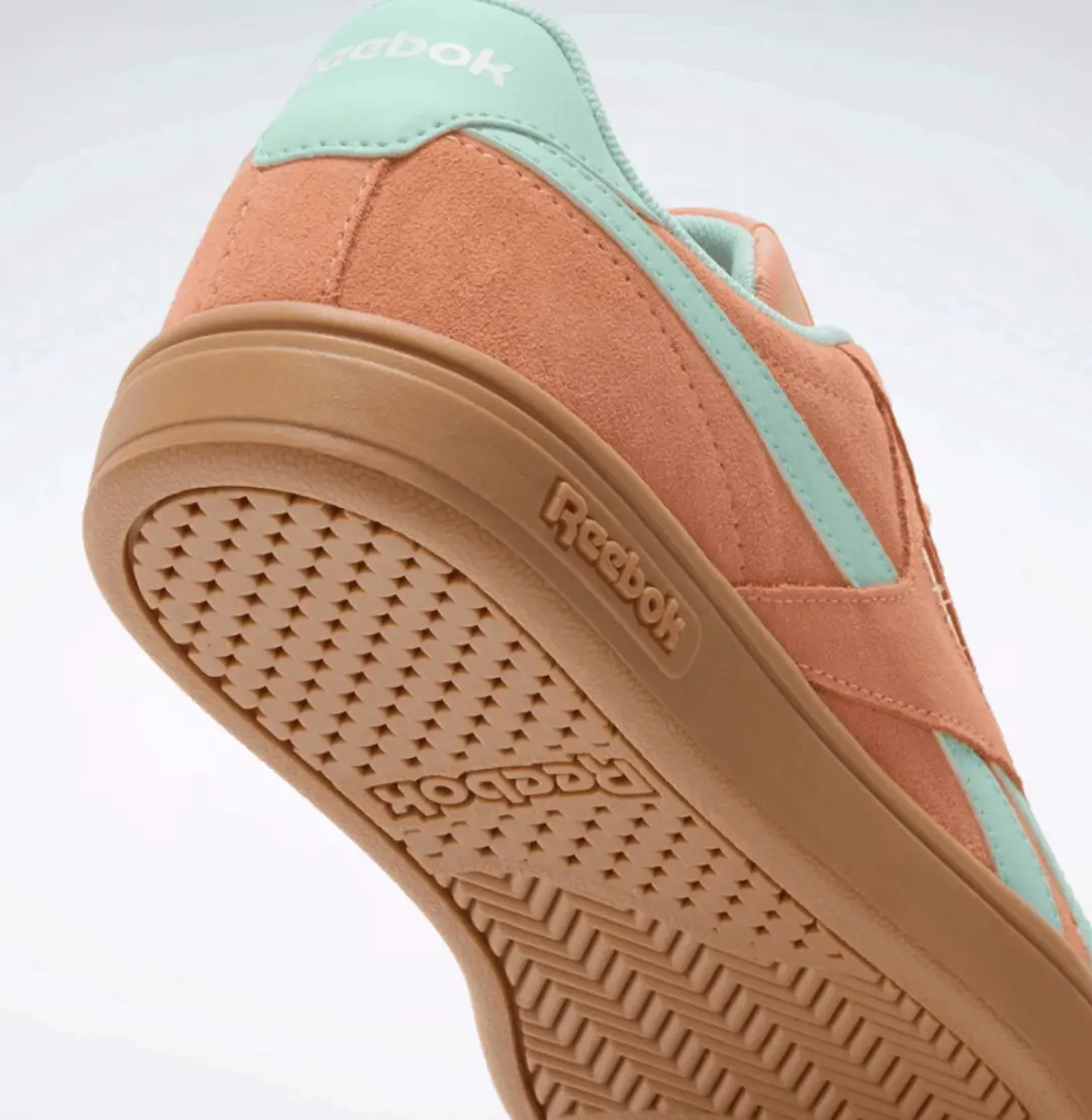 Reebok Dames Sneaker Court Retro Orange/aqua