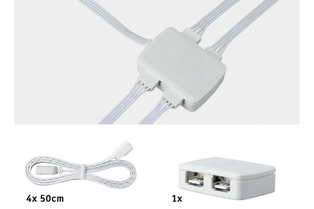 Paulmann YourLED Connectiebox 4-voud - 3 Stuks