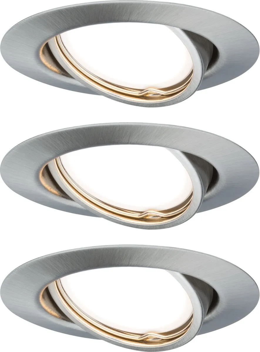 Paulmann LED-inbouwlamp 3-Step-Dim Basisset 3x5W 350lm 90mm