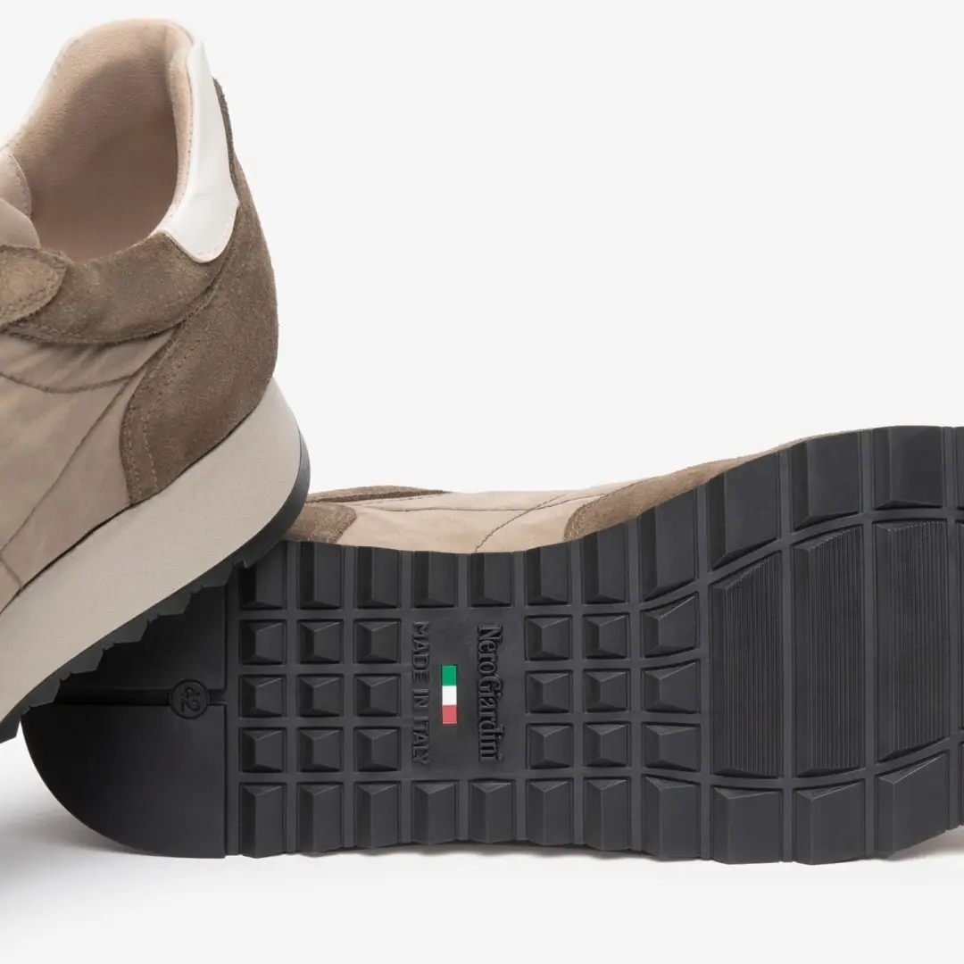 Sneaker Nerogiardini Arold Kleur T.Zoro Sparta Been Tr Olmo Rook/Been - Fashion Wear - Volwassen - afbeelding 2 van 2