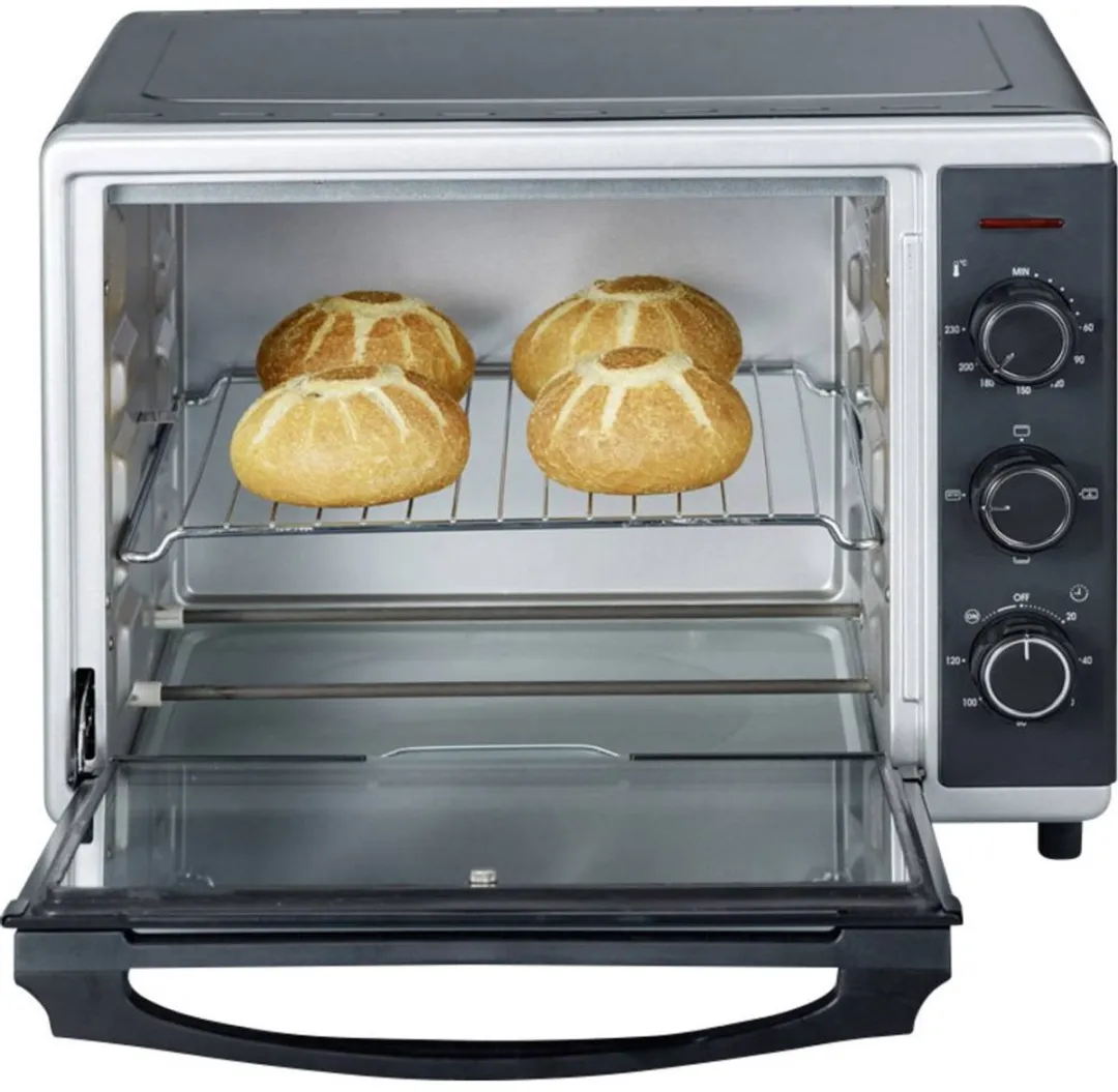 Severin TO 2056 Vrijstaande Oven - 30L - Hetelucht - Zwart/Zilver - afbeelding 6 van 6
