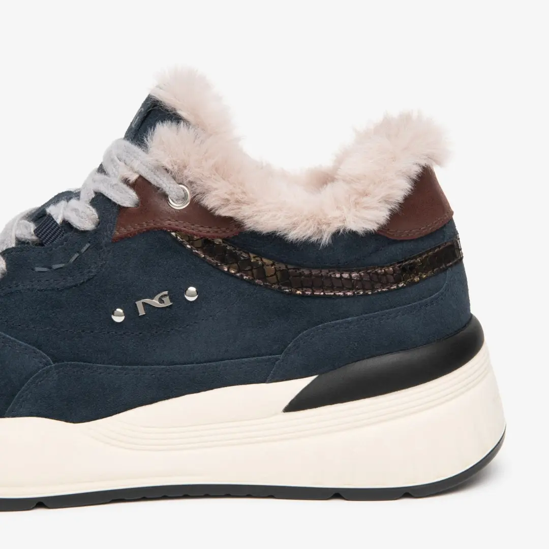 Sneaker Nerogiardini Velour 225 Kenia Bordo' Turandot Potting Soi Pu.Bi