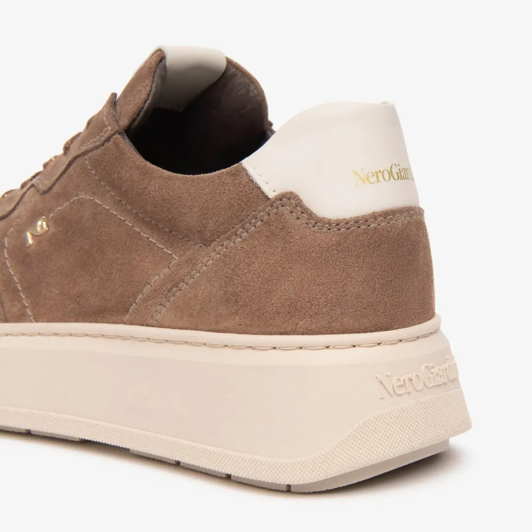 Sneaker Nerogiardini Velour Velvet Milk 1039 Tr Gonzaga 8004 Sabb