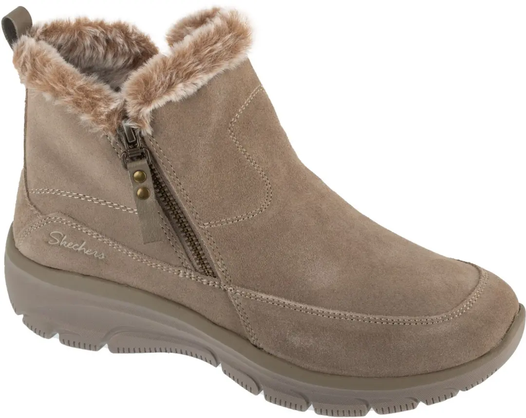 Skechers Korte Laars 167862 TPE Easy Going Cool Zip Taupe