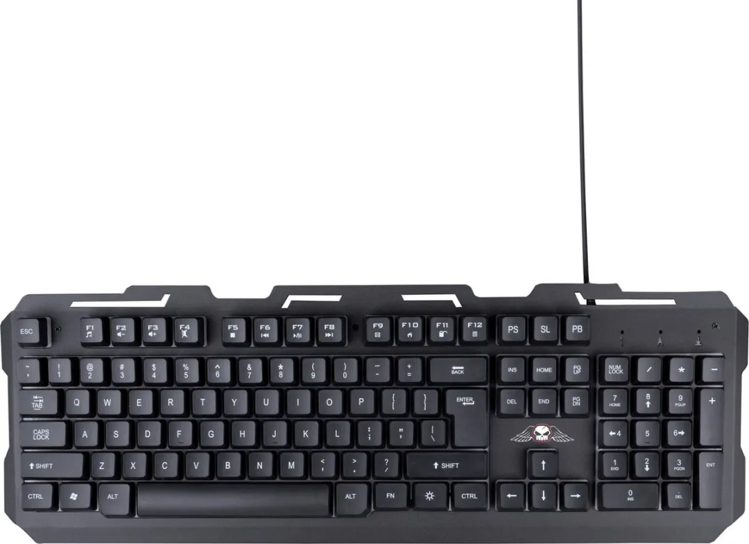 Grundig No Fear Gaming Toetsenbord - 104 Tasten - RGB - Zwart